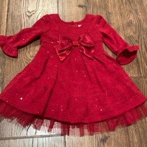 YoungLand Baby Christmas Dress 12 Months